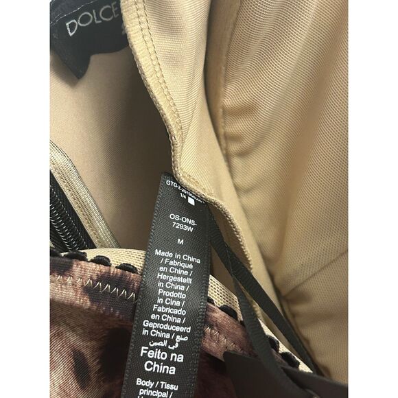 DOLCE&GABBANA X SKIMS BODY BODYSUIT SIZE MEDIUM NWT Authentic - Picture 9 of 10